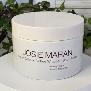 Josie Maran Argan Cake & Coffee Whipped Body Polish 10oz New